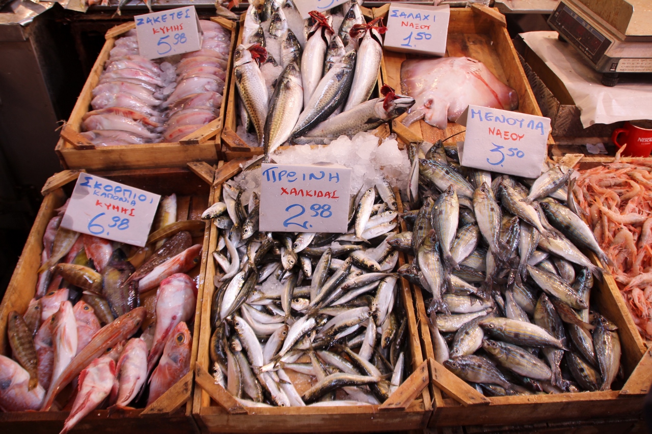 Markt Fische