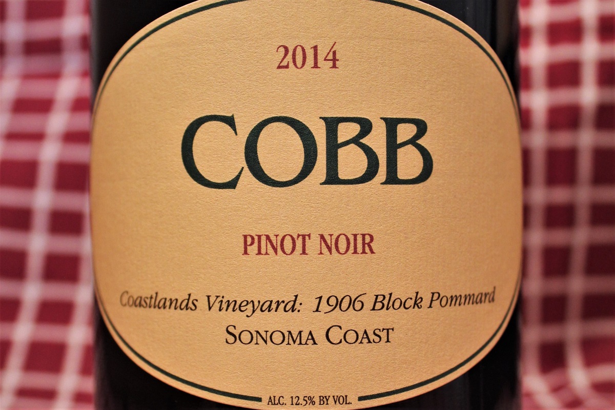 Cobb Pinot Noir Cool Climate California