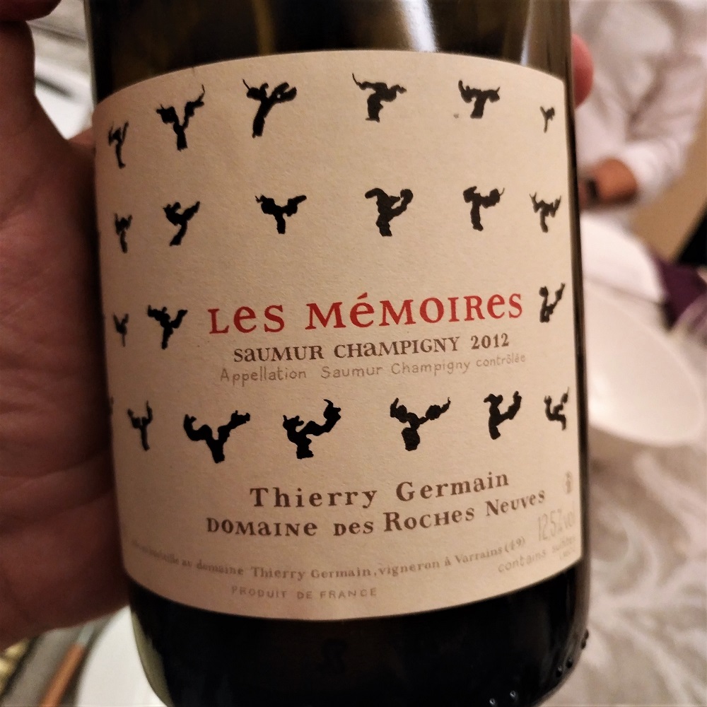Loire Wein Thierry Germain Mémoires