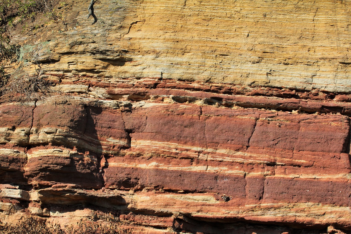 Nahe Geologie Sandstein Rotliegend