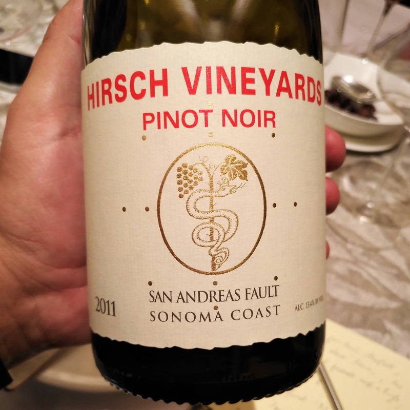 Jugdment of Bonn Pinot Noir Hirsch