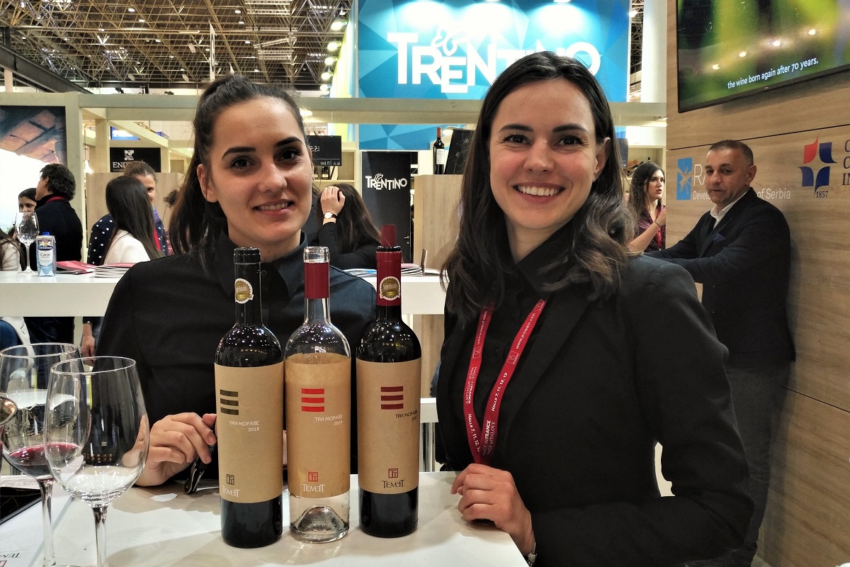 Weinmessen Prowein Temet Serbien