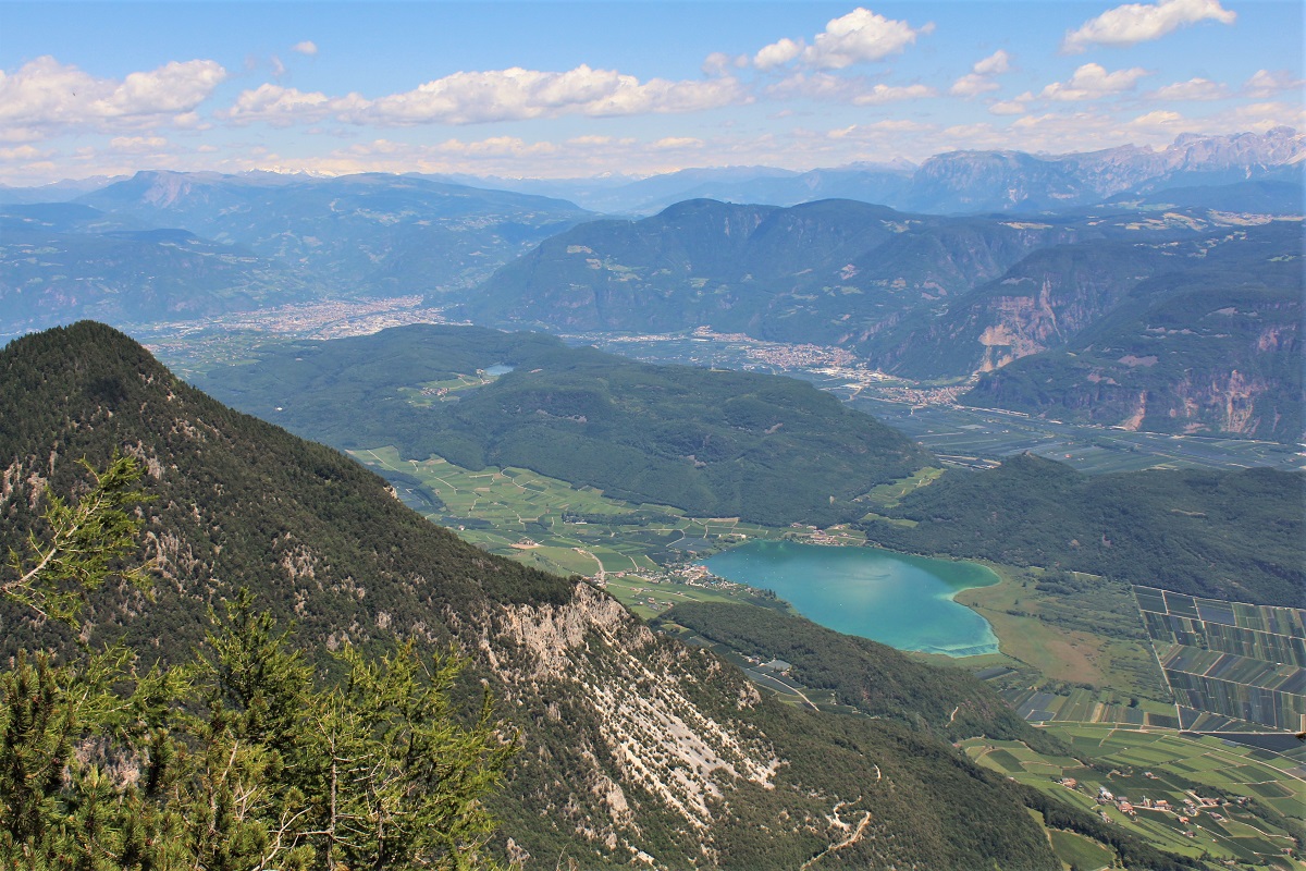 Südtirol Blick vom Roen