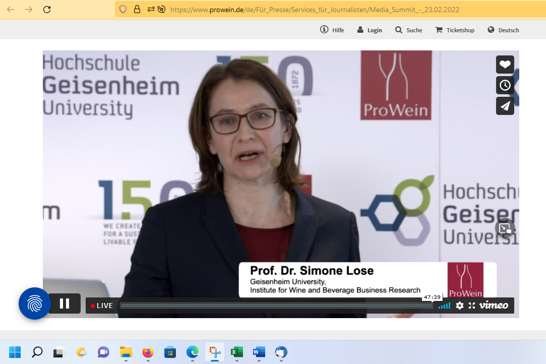 Prof. Dr. Simone Loose HS Geisenheim