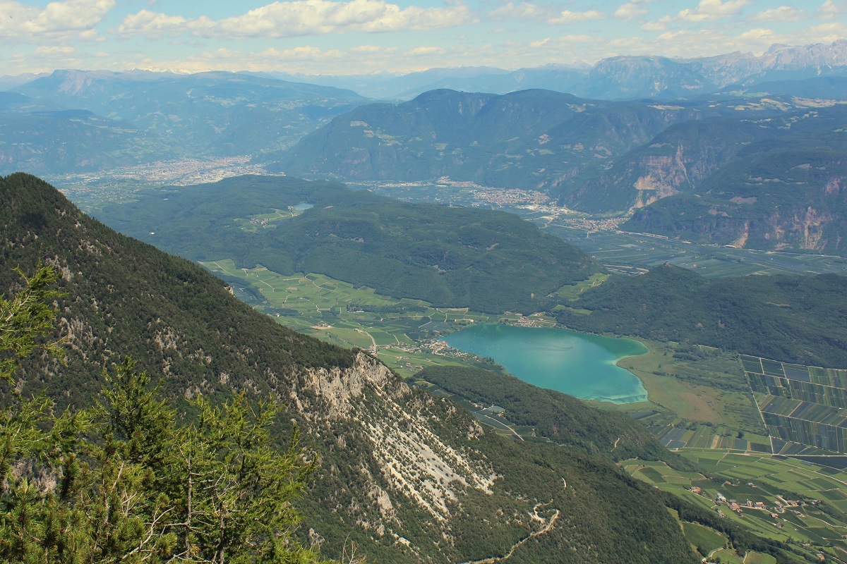 3 Südtirol Roèn Blick Kalterersee