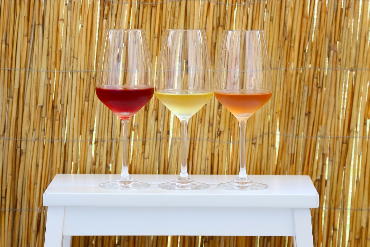 Sommerweine Naturwein Weinfarben