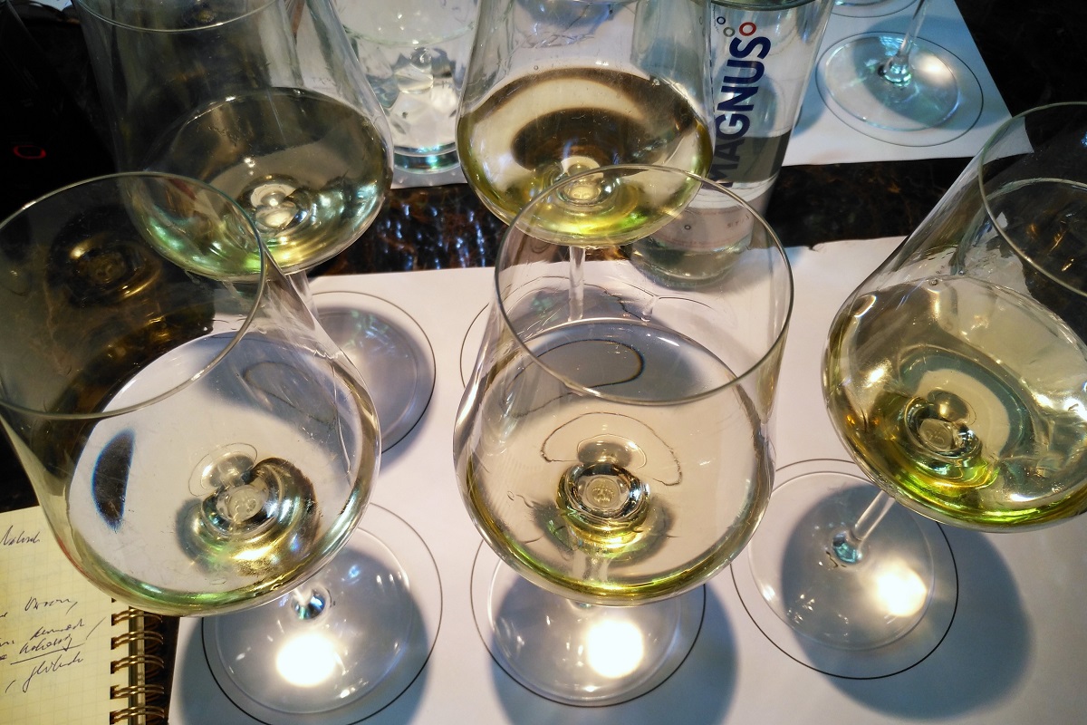 Chardonnay Test Gläser