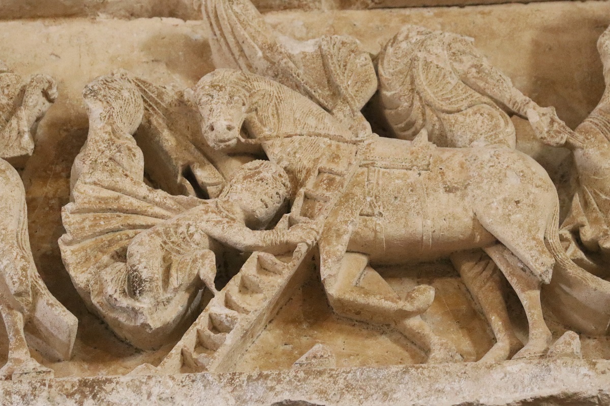 Vézelay Mittelportal Detail