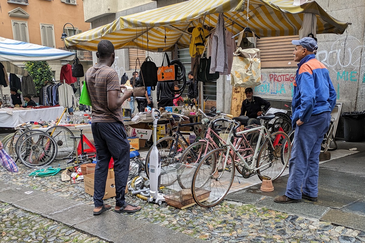Flohmarkt Fahrrad