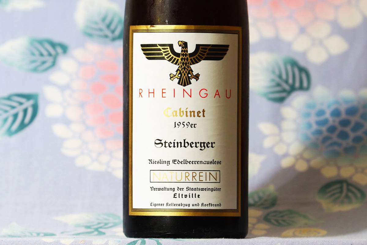 Steinberger Riesling Edelbeerenauslese 1959