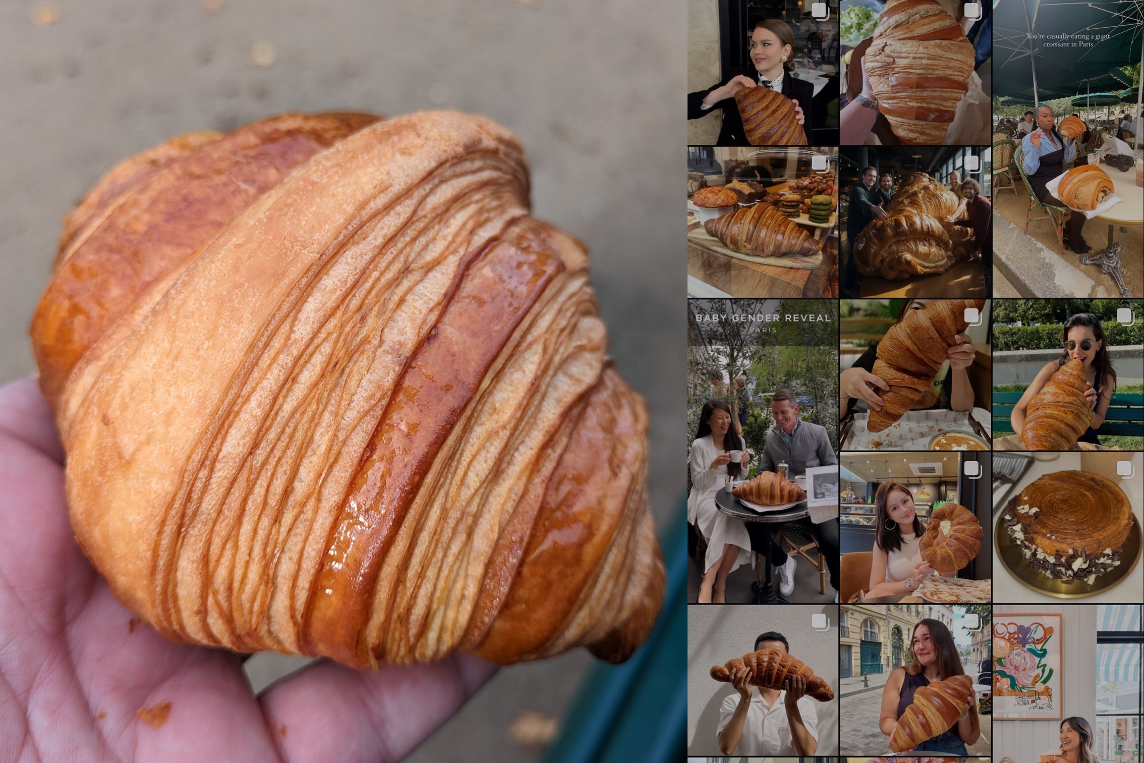 Food-Trends Conticini Giant Croissant