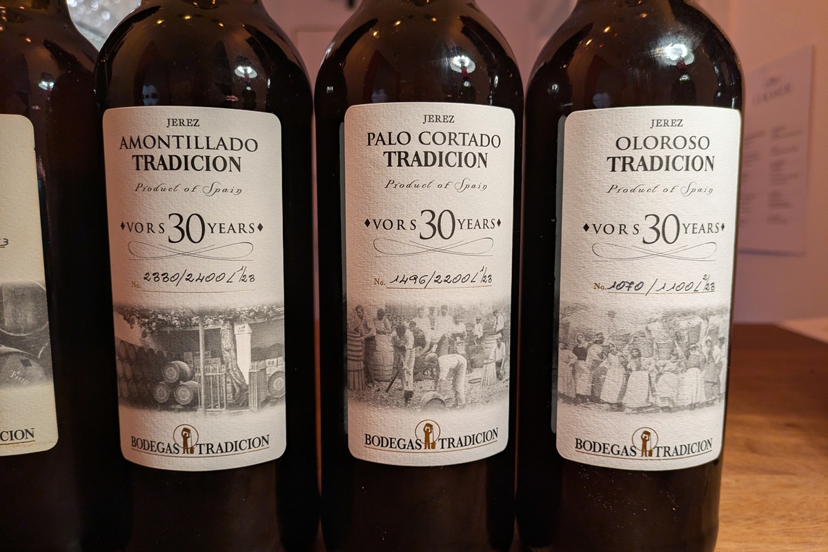 Sherry Tradición Oloroso Amontillado Palo Cortado