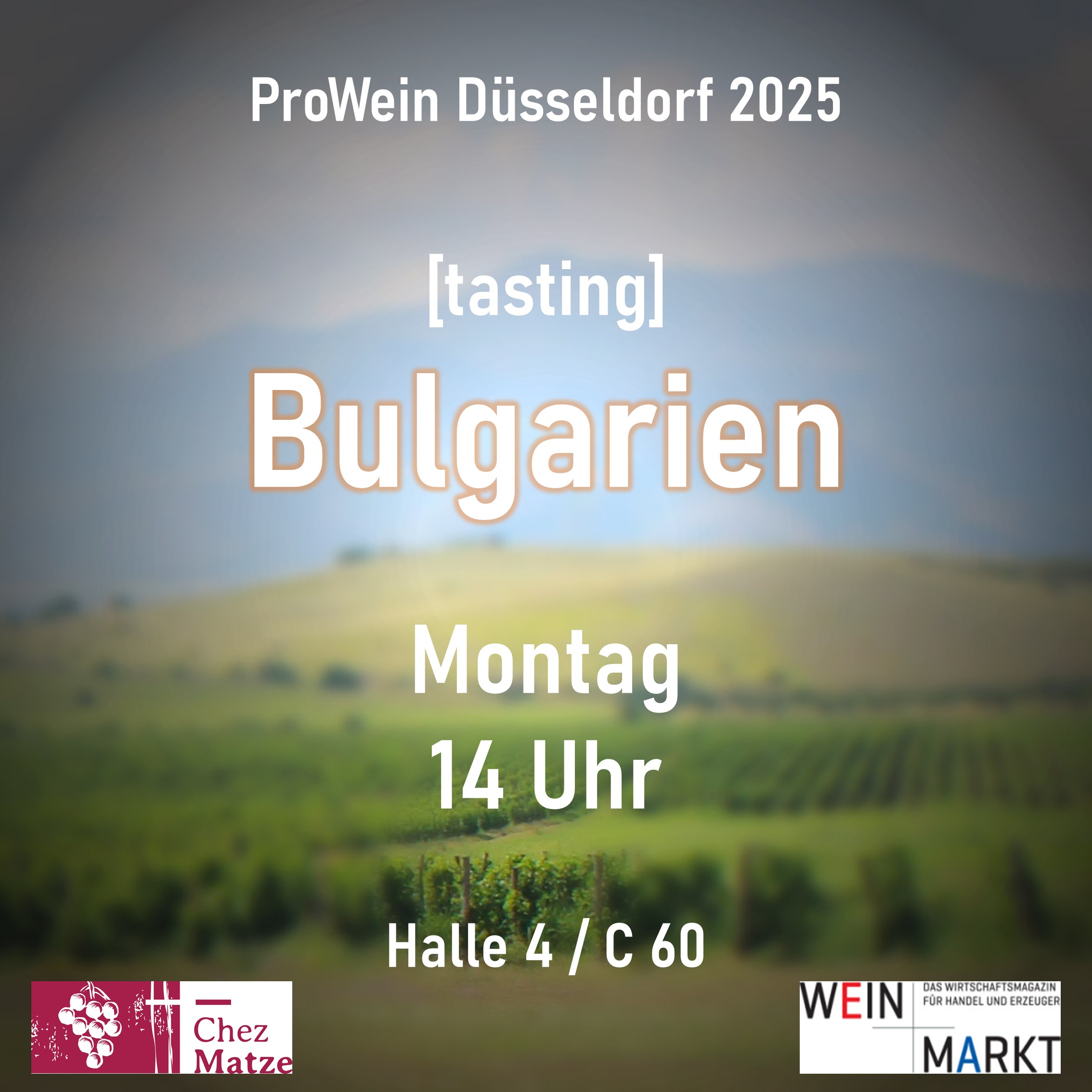 ProWein 2025 Tasting Bulgarien