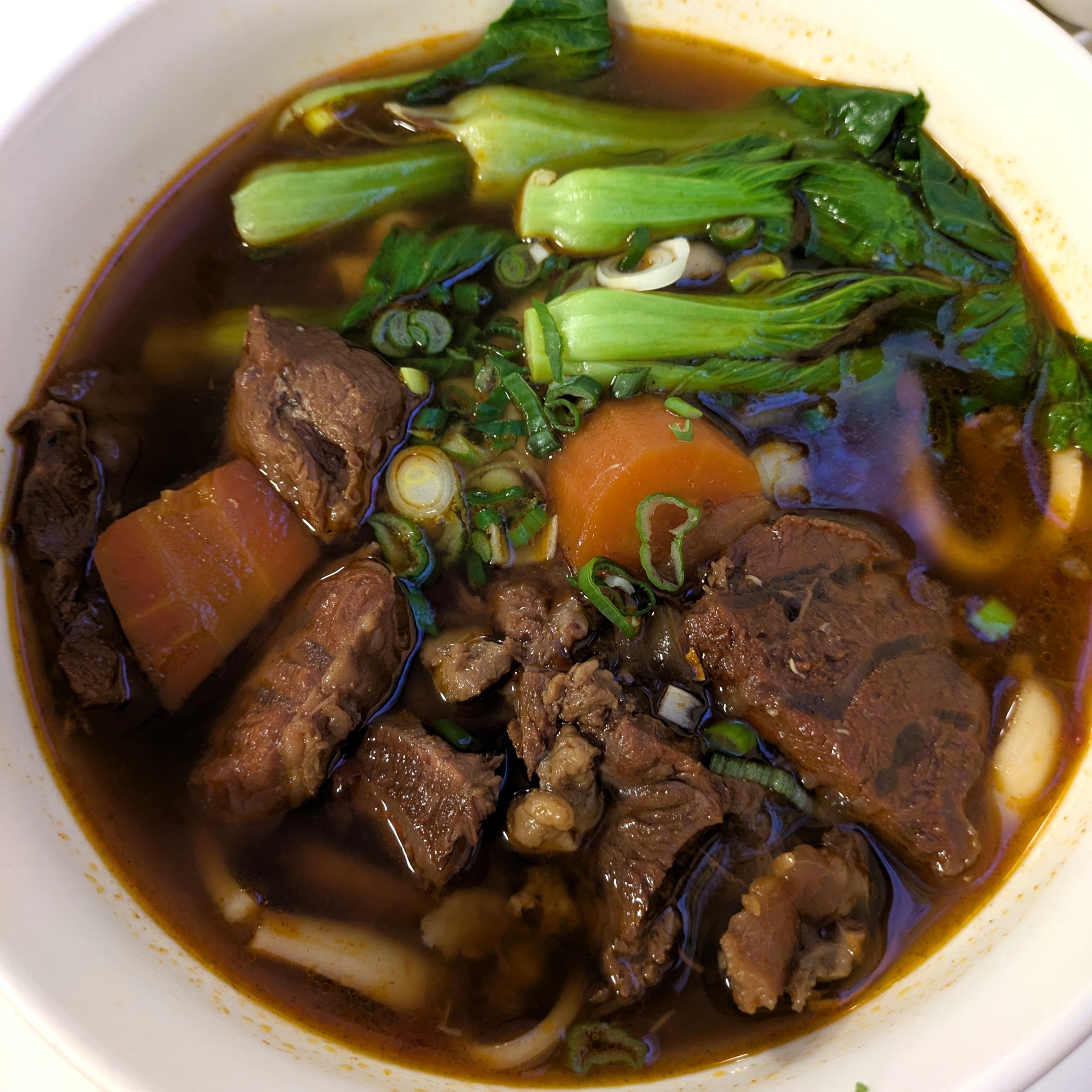 Abschluss Taiwanese beef soup
