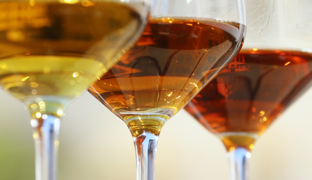 Süßweine im Glas