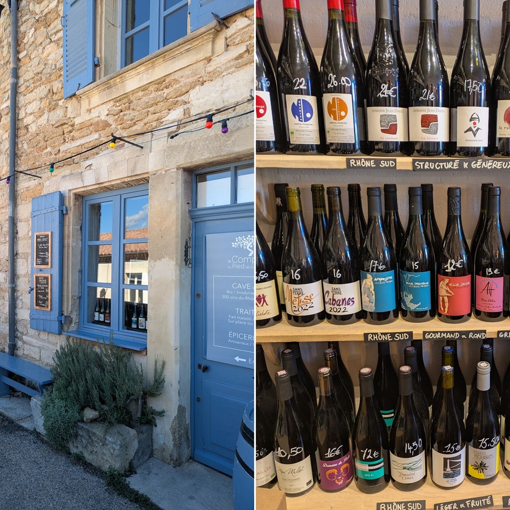 Grignan Wein Le Pied de la Lettre