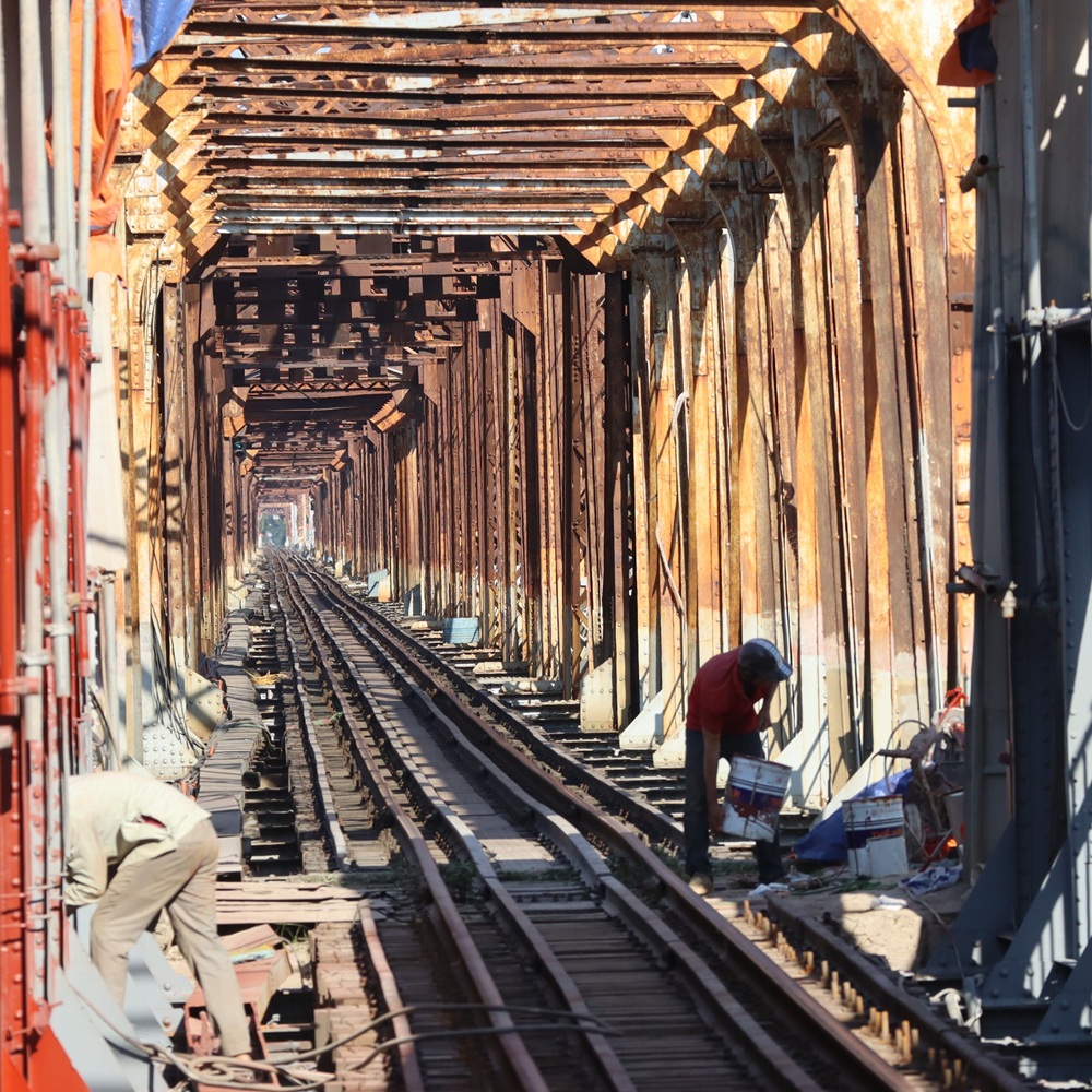 Hanoi Bahnbrücke