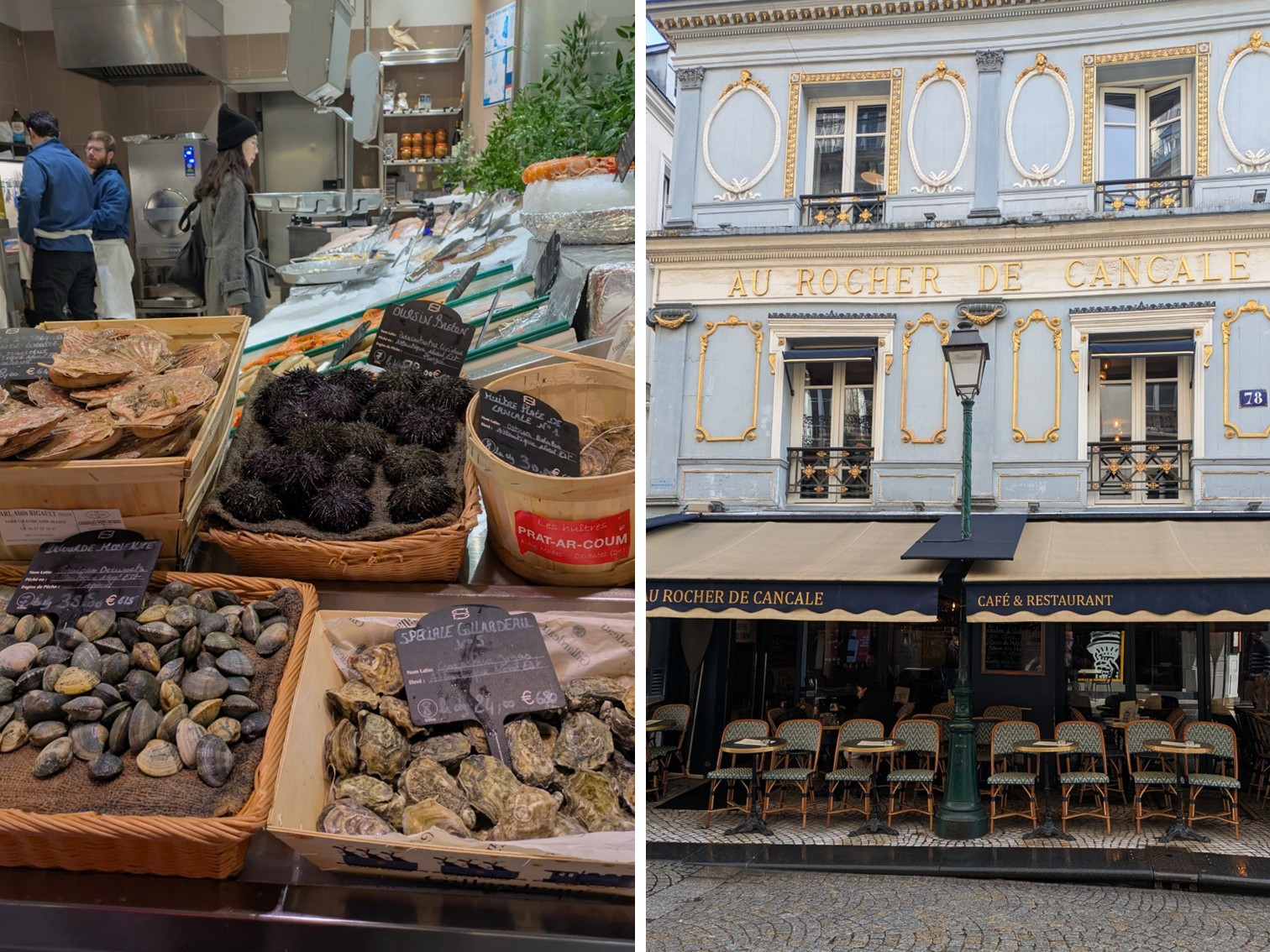 Paris Meeresfrüchte