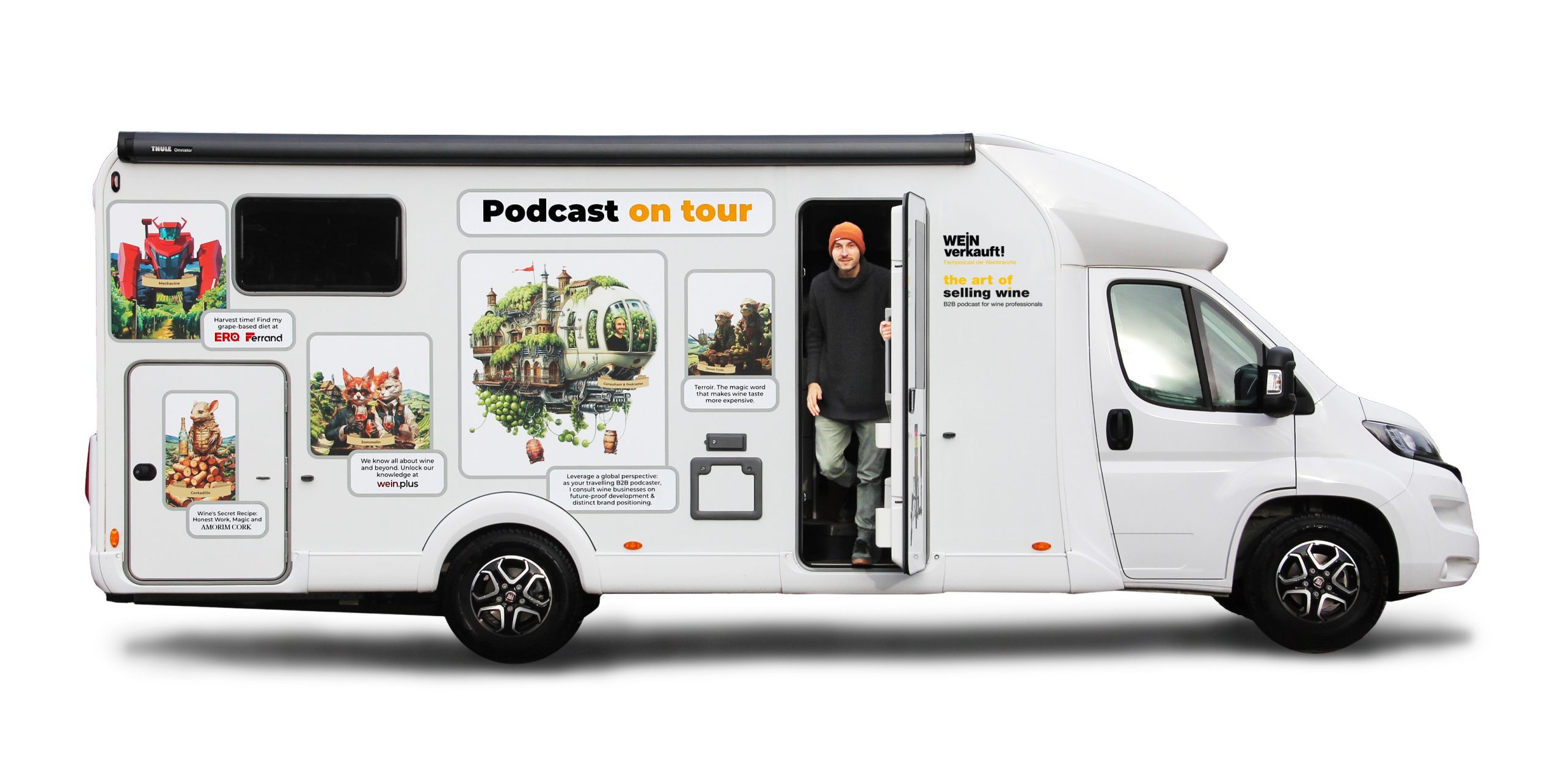 Diego Weber Podcast Wein verkauft