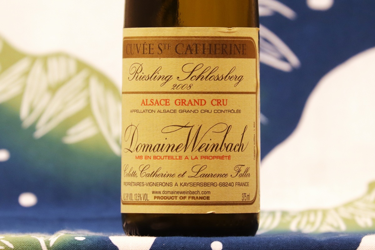 Weinbach Riesling Schlossberg Ste-Catherine 2008