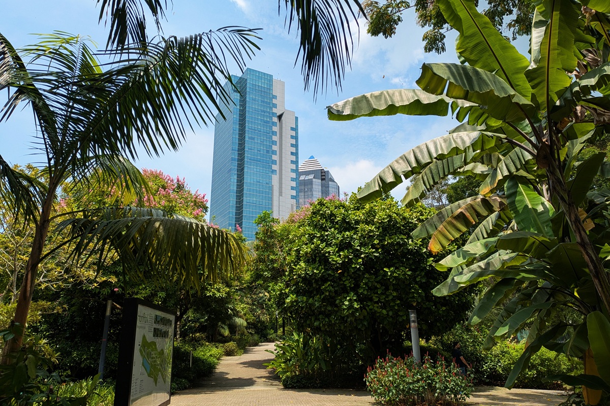 Tropisches Paradies Singapur