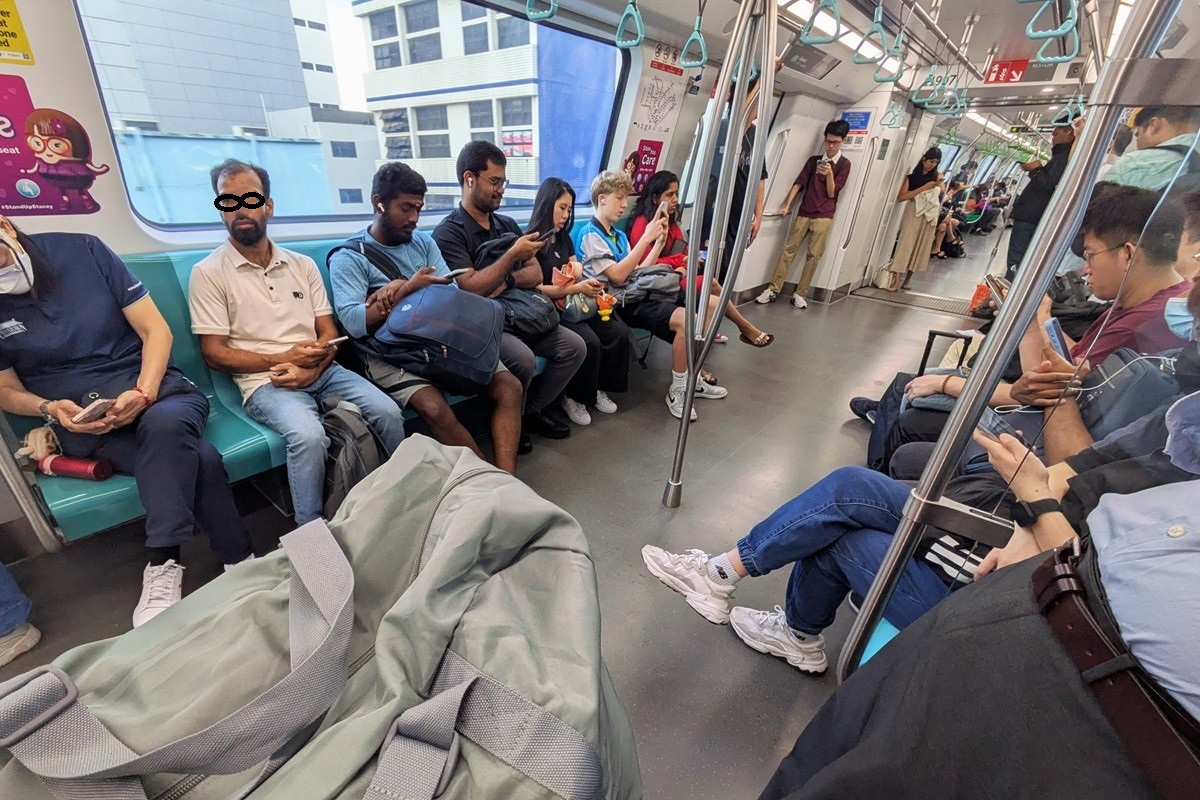 Smartphones U-Bahn