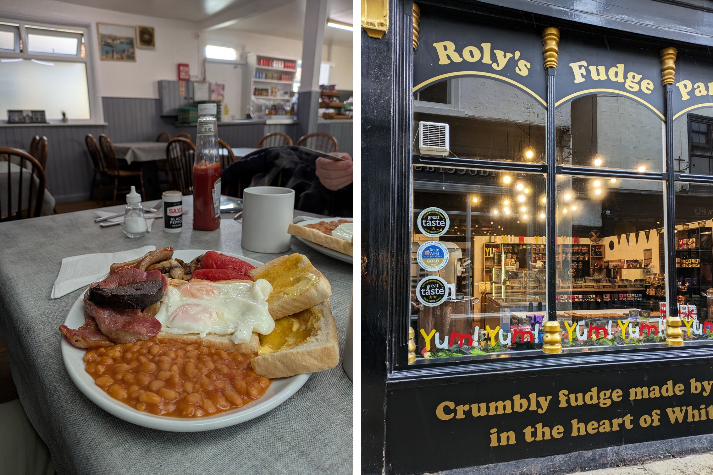 Whitby Singing Kettle & Roly's Fudge