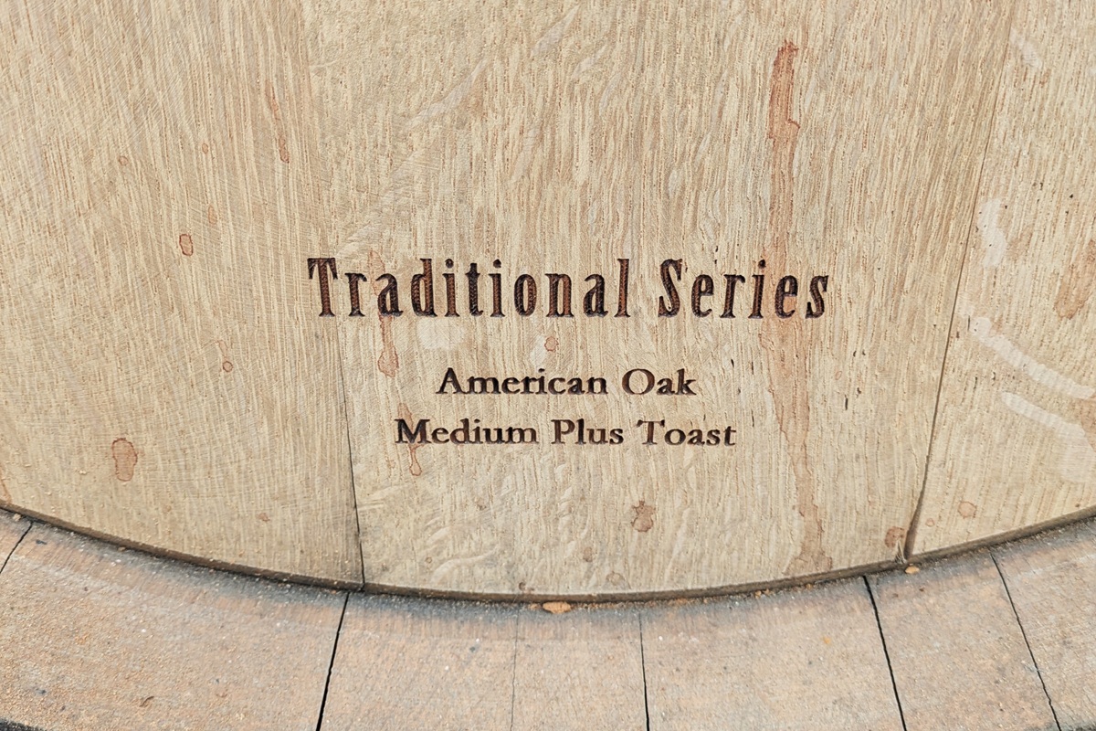 Amerikanisches Holzfass