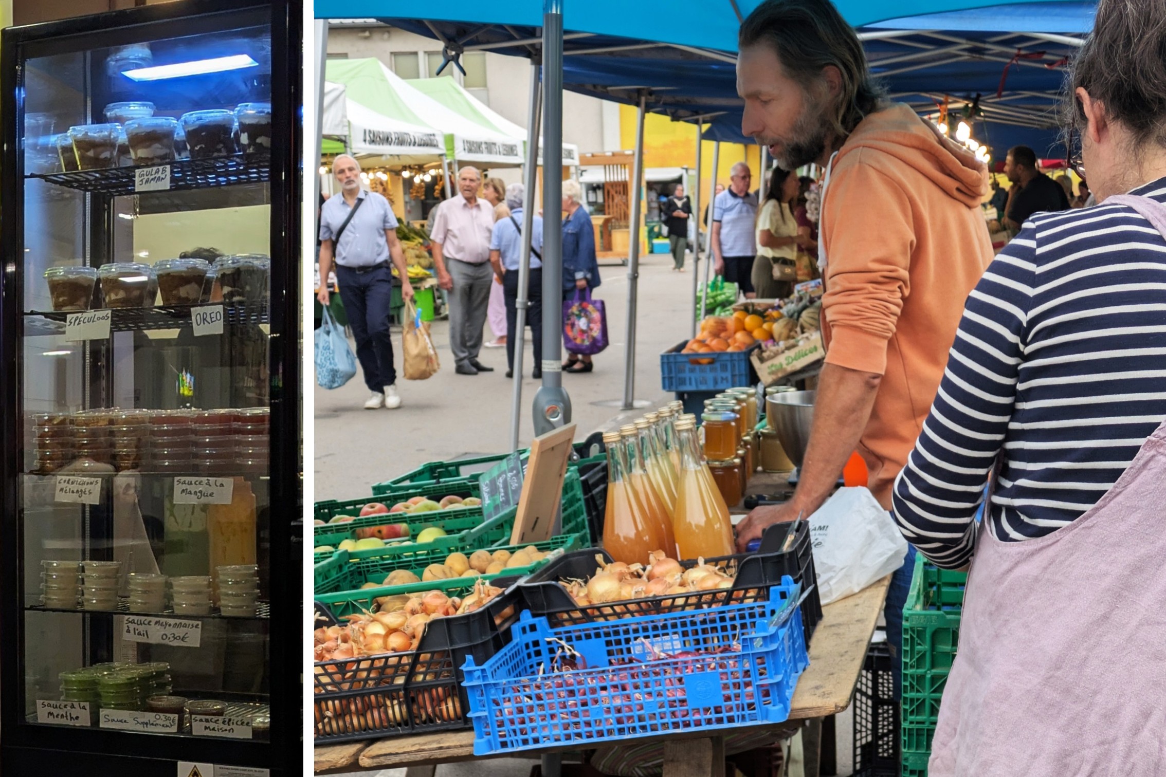 Elsass Mulhouse Markt