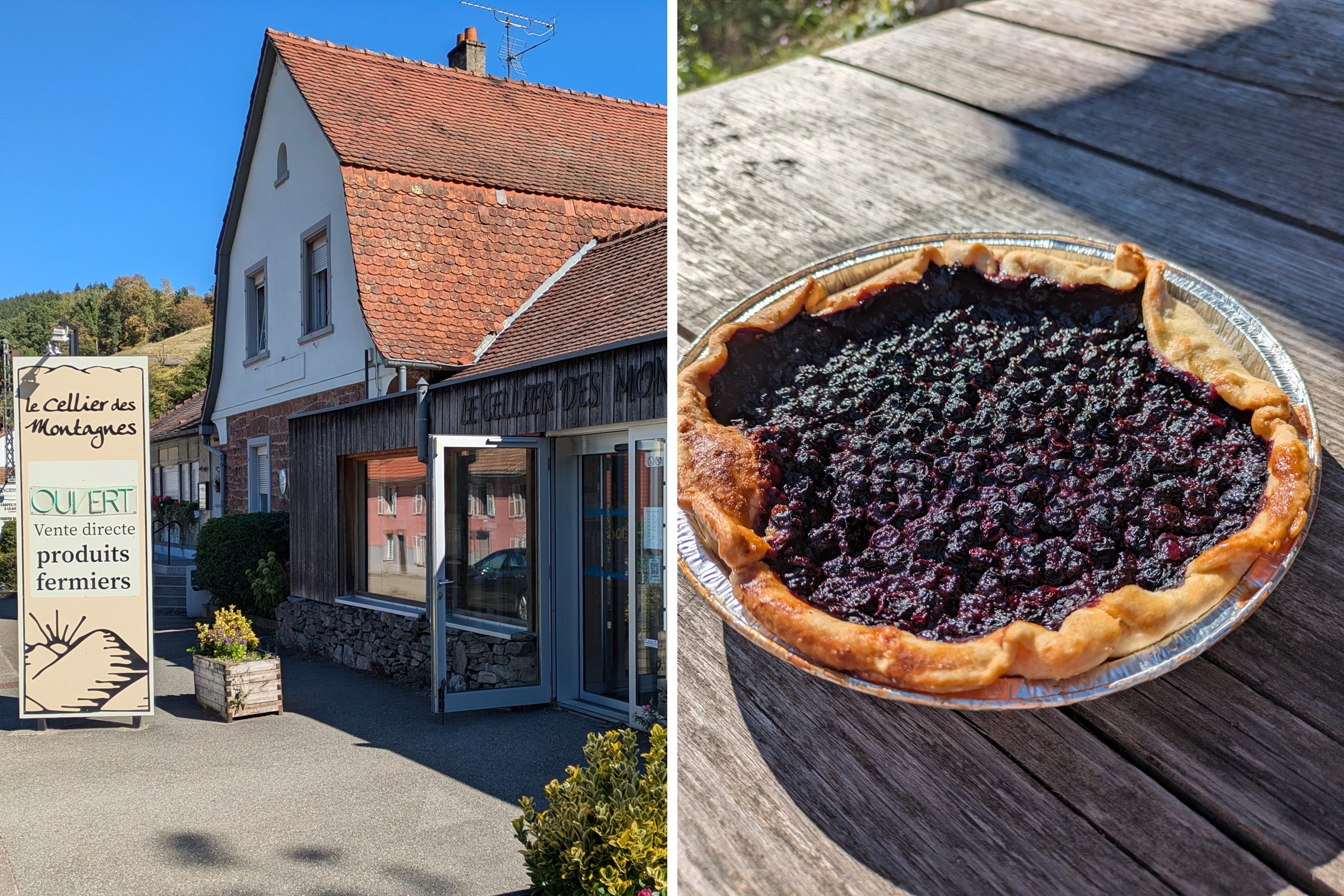 Vogesen Tarte de Myrtilles
